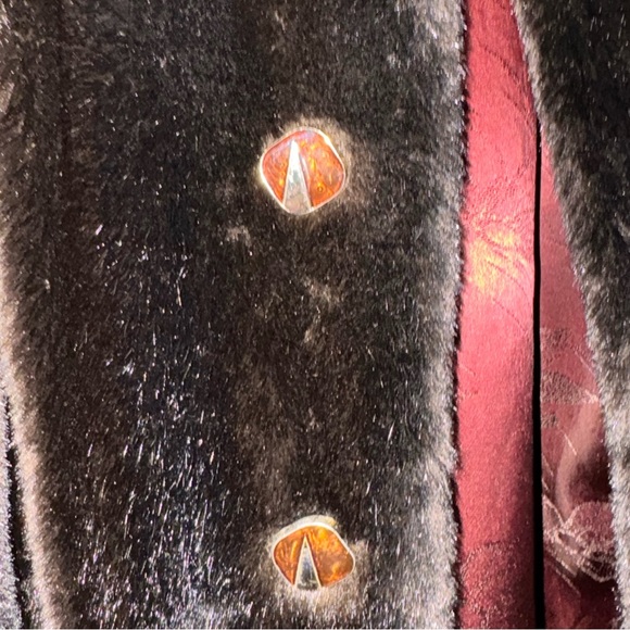 Tissavel of France Faux Fur Coat Size Large - Picture 12 of 16